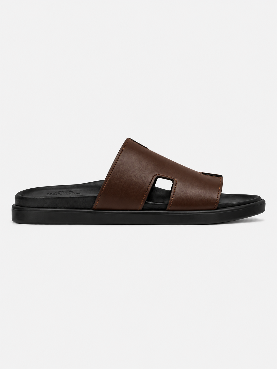YKT10 Brown - Leather sandals